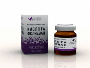 витамины: фолиевая кислота